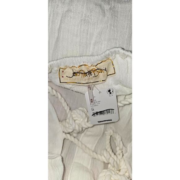 New Free People x Jen's Pirate Booty Paraguay Boho Maxi Gown $252 MEDIUM White - Picture 5 of 5